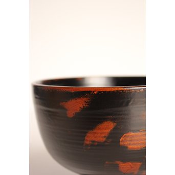 角偉三郎　悟りの5つ星　合鹿椀　S2865 