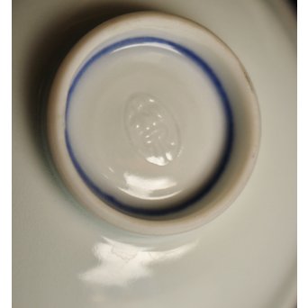 三浦竹泉　金縁白磁煎茶碗5客　K380 