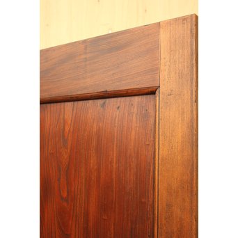 極太框欅一枚板蔵戸　W511 