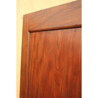 極太框欅一枚板蔵戸　W511 