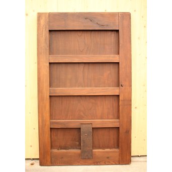 極太框欅一枚板蔵戸　W511 