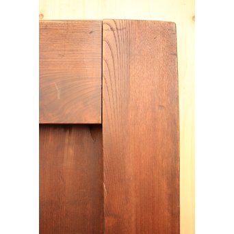 極太框欅一枚板蔵戸　W511 