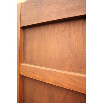 極太框欅一枚板蔵戸　W511 