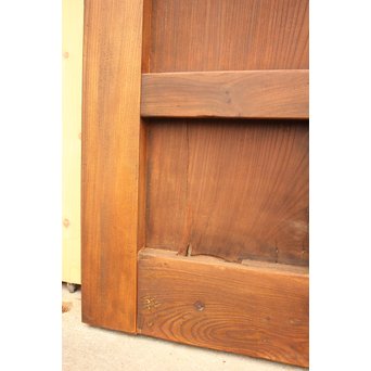 極太框欅一枚板蔵戸　W511 