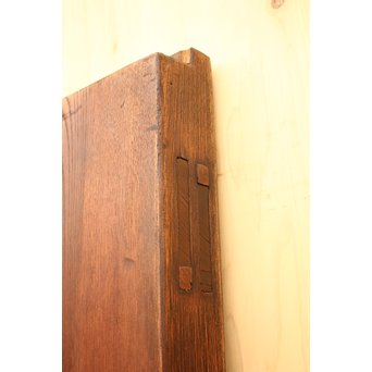 極太框欅一枚板蔵戸　W511 