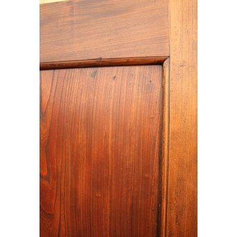 極太框欅一枚板蔵戸　W511 