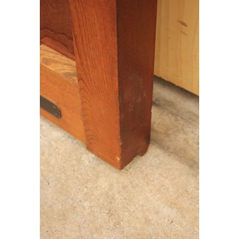 天地腰板総欅格子蔵戸　W515 