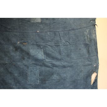 藍染　継接ぎの掛物/タペストリー　J2394 