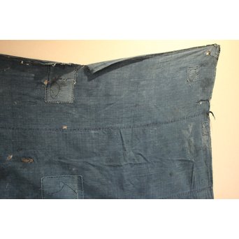 藍染　継接ぎの掛物/タペストリー　J2394 