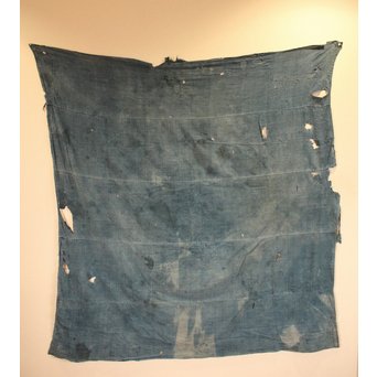 藍染　継接ぎの掛物/タペストリー　J2394 