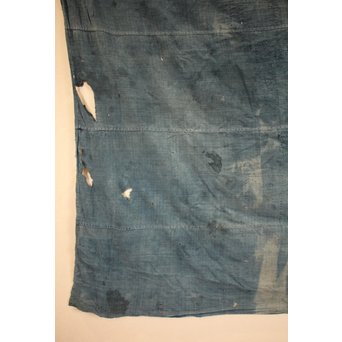 藍染　継接ぎの掛物/タペストリー　J2394 