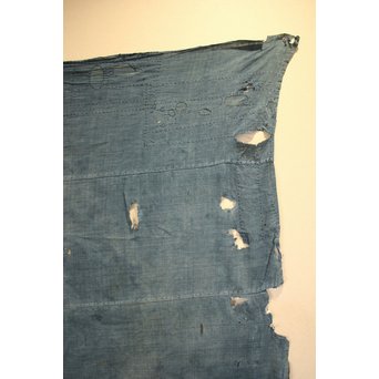 藍染　継接ぎの掛物/タペストリー　J2394 