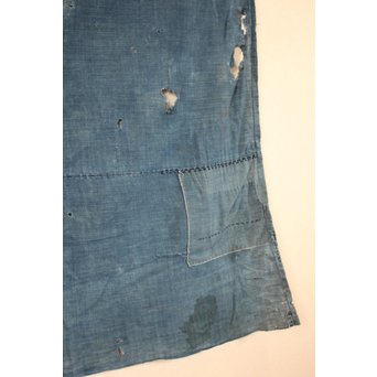 藍染　継接ぎの掛物/タペストリー　J2394 