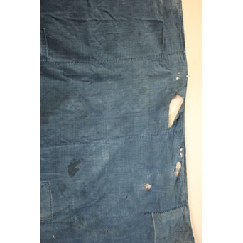 藍染　継接ぎの掛物/タペストリー　J2394 