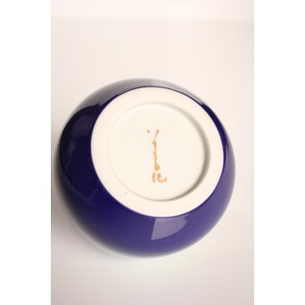 人間国宝　三代徳田八十吉作 金文字銘　耀彩香炉　K392 