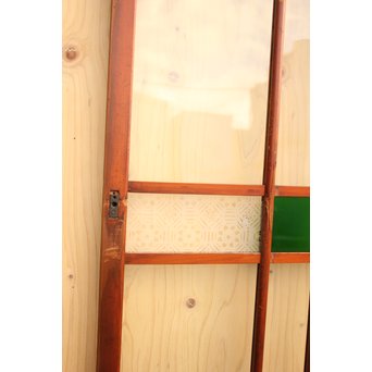 緑の色ガラスの建具　2枚1組　GD1006 