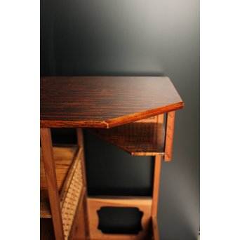 指物上質材の茶棚/飾棚　K398 