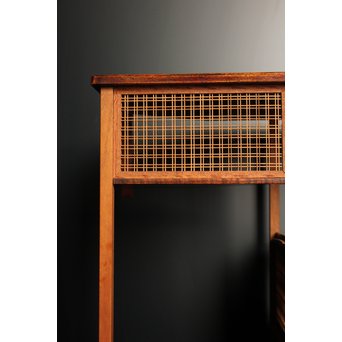 指物上質材の茶棚/飾棚　K398 