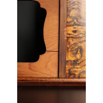 指物上質材の茶棚/飾棚　K398 