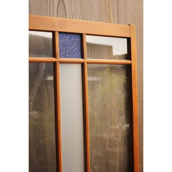 青系色ガラス戸　2枚1組　GD1010Y 