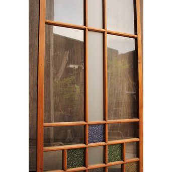 青系色ガラス戸　2枚1組　GD1010Y 