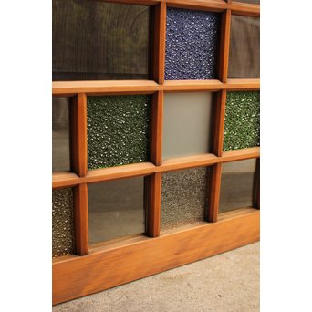 青系色ガラス戸　2枚1組　GD1010Y 