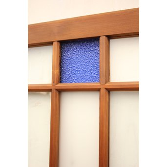 青系色ガラス戸　2枚1組　GD1010Y 