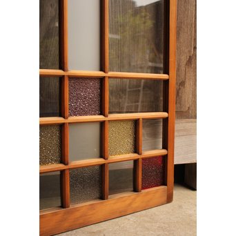 暖色系色ガラス戸　2枚1組　GD1011Y 