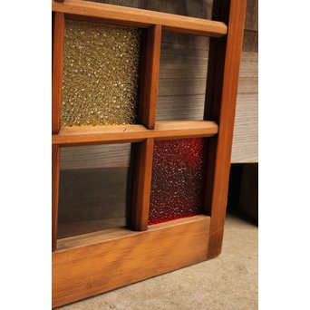 暖色系色ガラス戸　2枚1組　GD1011Y 