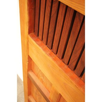 総欅重厚金具格子蔵戸　W523 