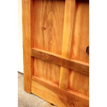 総欅重厚金具格子蔵戸　W523 