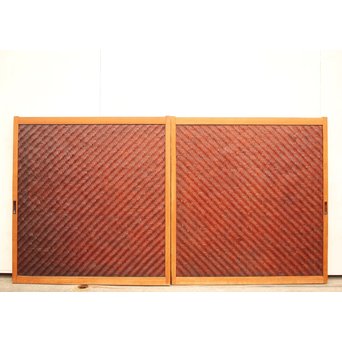 網代引戸　2枚1組　B866