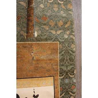 徳本和尚　一行書[南無阿弥陀仏]掛軸　K409 