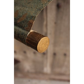 徳本和尚　一行書[南無阿弥陀仏]掛軸　K409 