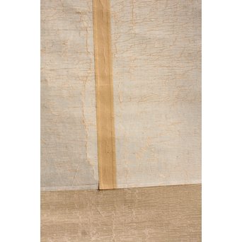 無学宗衍和尚　一行書[南無阿弥陀仏]掛軸　K411 