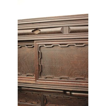 意匠細工茶箪笥/飾棚　I380 