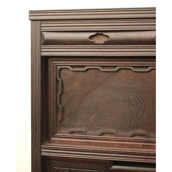 意匠細工茶箪笥/飾棚　I380 