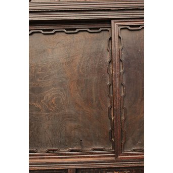 意匠細工茶箪笥/飾棚　I380 