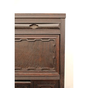 意匠細工茶箪笥/飾棚　I380 