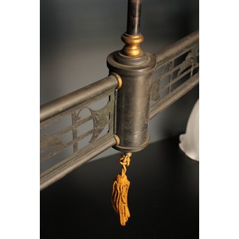 銀杏意匠2灯シャンデリア照明　A1662 