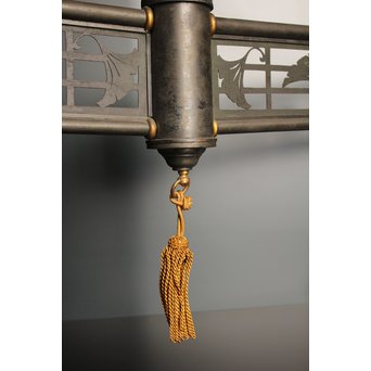 銀杏意匠2灯シャンデリア照明　A1662 