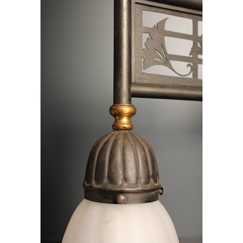 銀杏意匠2灯シャンデリア照明　A1662 