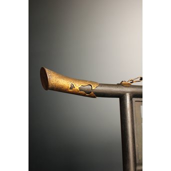 銀杏意匠2灯シャンデリア照明　A1662 