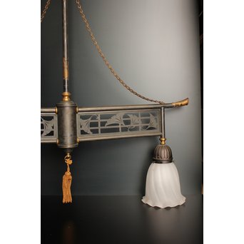 銀杏意匠2灯シャンデリア照明　A1662 