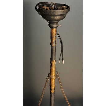 銀杏意匠2灯シャンデリア照明　A1662 