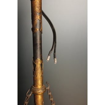 銀杏意匠2灯シャンデリア照明　A1662 