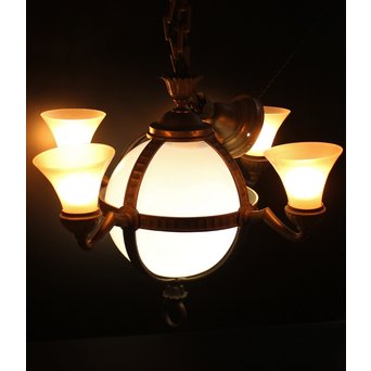 建築家 岡田 信一郎デザイン　シャンデリア照明　A1666Y 