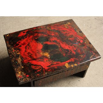 うるし職人の作業台　J2399 