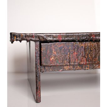 うるし職人の作業台　J2399 