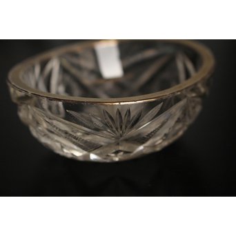 金縁切子ガラス　5個1組　S2897 